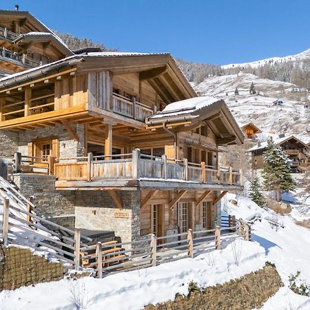 Vila Chalet La Luge Grimentz Exteriér fotografie