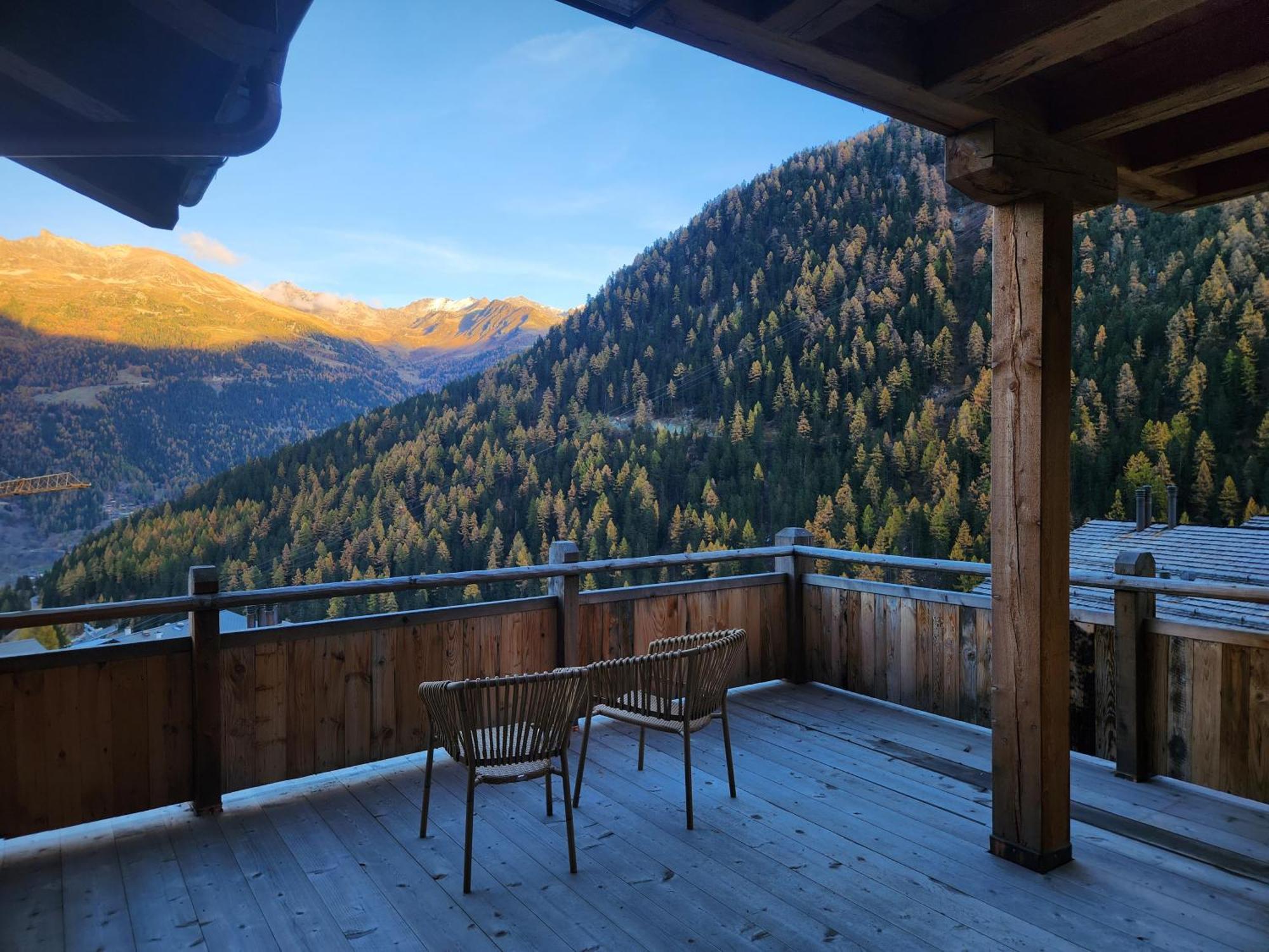 Vila Chalet La Luge Grimentz Exteriér fotografie